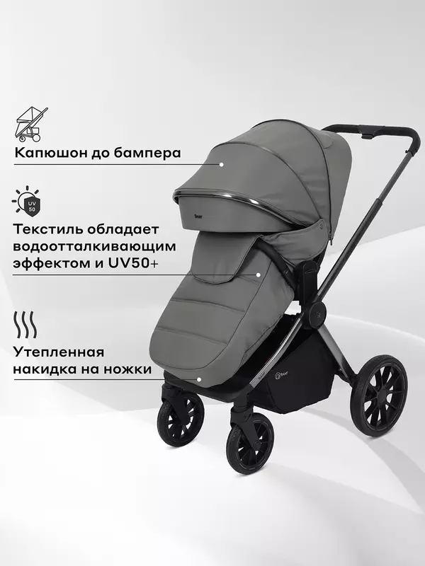 Коляска 2 в 1 Rant Falcon Therm Dark green